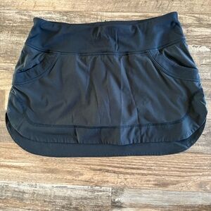 Lululemon Black Running Skort size 6